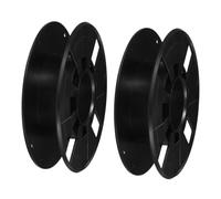 CIYODO 2 pièces Enrouleur de Câble Noir Plastique pour Filaments Impression Compatible Divers Modèles Compact et Portable pour Rangement