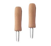 CIYODO 2 pièces Extendeur de Rouleau de Moxa avec Manche Bois Outil de Moxibustion Portable Aiguilles Tranchantes Prolongateur pour Bâton Armoise et Facile à Utiliser