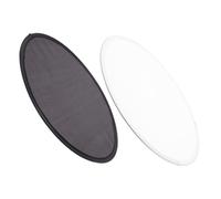 CIYODO 2 Pièces Folding Round Hand Fan Portable Lightweight Circle Fan Summer Handheld Folding For Outdoor Use