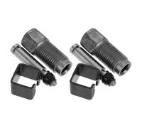 CIYODO 2 pièces Kit de Pompe Hydraulique et Piston pour Vérin de Fosse de Rechange Cric Remorque avec Roues et Levier de Levage Robuste