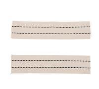 CIYODO 2 Pièces Lot de 2 Mèches Plates en Coton 22 Cm pour Lampes à Huile, Mèches de Rechange pour Lanternes et Bougies Chauffe-Plat, Compatibles Lampes à Pétrole, Accessoires Camping et