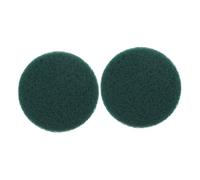 CIYODO 2 pièces Lot de Polissage Auto-adhésifs Ronds pour Brosse Perceuse Disques Abrasifs Résistants pour Nettoyage Voiture et Maison Non Gris et Vert