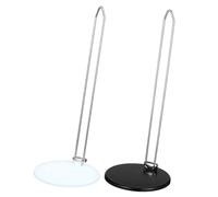 CIYODO 2 Pièces Organisateur de Couvercles de Tasse Rangement Vertical et Plastique pour Cuisine Support Empilable Polyvalent pour Couvercles et Accessoires Design Simple et Facile à