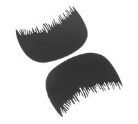 CIYODO 2 Pièces Peigne Densifiant pour Ligne de Cheveux Outil Coiffant Plastique Fibre Capillaire Accessoire Coiffure Mixte pour Épaissir et Structurer Cheveux