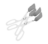 CIYODO 2 Pièces Pinces de Service Acier Inoxydable Pince Buffet Ergonomique à Tête Large Antidérapante pour Cuisine Salade et Viande Résistantes Chaleur Sécurisée