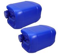 CIYODO 2 Pièces Plastic Liquid Containers With Lid And Graduated Scale Leakproof Stackable Water Jugs For Camping And Chemical Storage