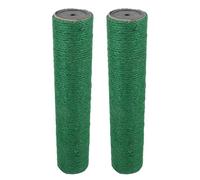 CIYODO 2 Pièces Poteau de Remplacement Sisal pour Griffoir de Chat Lot de Colonnes Stables pour Arbre à Chat Intérieur Kit Remplacement Résistantes pour Chatons