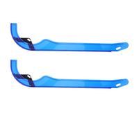 CIYODO 2 Pièces Protection Chaîne Vélo Légère Couvre-chaîne Robuste et Résistant à Huile Compatible Vtt et Route Accessoire Pratique pour Cyclistes Itinérants