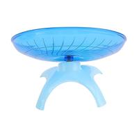 CIYODO 2 Pièces Roue d'exercice pour Animaux de Compagnie Roue d'exercice pour Hamster Roulette de la Souris Roue de Cochon d'Inde Roue de Hamster Nain Cage Jouets exécuter Le Disque Blue