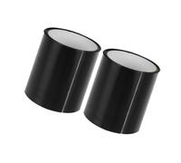 CIYODO 2 pièces Ruban de Réparation Étanche PVC Noir Colmateur Fuite pour Tuyaux Canalisations et Salle de Bain Adhésif Auto-scellant Résistant à Eau Humidité
