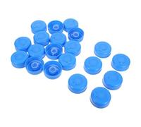 CIYODO 20 Bouchons de Bidon D'eau à Visser en Plastique Bleu, Couvercles Étanches et Résistants pour Distributeurs D'eau Domestiques et Activités en Extérieur