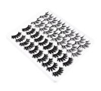 CIYODO 20 paires Faux Cils Denses Mélangés Kit de Cils Naturels et Légers pour Maquillage Quotidien et Professionnel