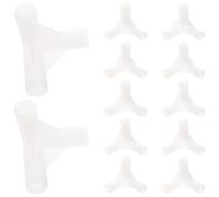CIYODO 20 pièces Connecteurs de Tente Canopée Plastique Robuste Garnitures Auvent Voies pour Montage Cadre Tonnelle Accessoires Réutilisables pour Tente Réception et Camping