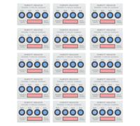 CIYODO 200 Cartes Indicatrices D'humidité en Papier et Plastique, Détection Instantanée de L'humidité pour Laboratoires et Armoires à Remède, Pack de 200 Pièces