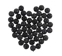 CIYODO 200pièces Filtrantes Biologiques Noires pour Bassin à Poissons Lot de Résistant Corrosion Et Aux Saletés