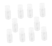 CIYODO 24 pièces Lot de Flacons Lotion Transparents Rechargeables Bouteilles Cosmétiques Légères et Étanches pour Voyage Soins Peau et Produits Toilette