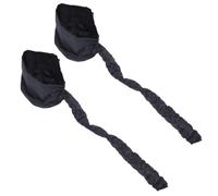 CIYODO 2pcs Bonnets Chauffants pour Cheveux Noir en 190t Fonction Séchage Rapide et Soin Profond, Accessoire pour Soins Capillaires à Domicile