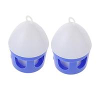 CIYODO 2Pièces Abreuvoir à Pigeons Portable de Distributeur Eau Automatique pour Oiseaux Réservoir Compact