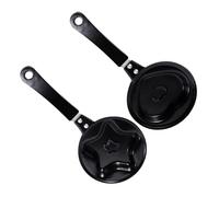 CIYODO 2pièces Mini-poêle à Omelette Forme De Cœur Poêle à Crêpes Antiadhésif Machine à Omelette Pour Crêpes Galettes Pochées