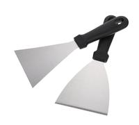 CIYODO 2pièces Spatules Pour Acier Inoxydable Pour Barbecue Accessoire De Cuisine Spatule Pour Hamburgers Et Poisson