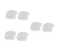 CIYODO 3 ensembles Moules En Silicone Pour La Cuisson Formes Motifs Ustensiles De Cuisson Fantaisie Chiffres Dragon Moule En Silicone Pour Bricolage Fabrication De 2 pièces * 3