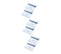 CIYODO 3 ensembles Outil De Coupe De Pâte Outils Cuisson Pizza Maison Gadgets De Cuisine Coupe- Au Et Grattoir Presse Coupe-Pâte En Acier Inoxydable Hachoir À Pâte 2 pièces * 3