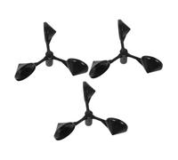 CIYODO 3 pièces Coques de Capteur de Vitesse Du Vent Abs Accessoires Stables et Précis pour Anémomètre de Mesure de Vitesse Du Vent Résistantes Aux Intempéries