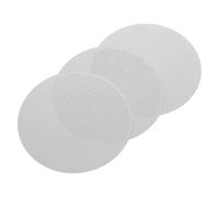 CIYODO 3 Pièces Filtre à Café Acier Inoxydable Écran de Filtration Espresso Réutilisable Maille Fine Gravée pour Portafiltres et Facile à Nettoyer