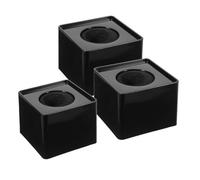 CIYODO 3 Pièces Mic Logo Flags Station Cube Small Microphone Logo Flag Compatible With Various Microphones For Interviews And Public Speaking