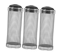 CIYODO 3 Pièces Protection Filtre Aquarium INOX Garde Maille Protège Crevettes et Petits Poissons Installation Facile pour Filtres Grands Aquariums
