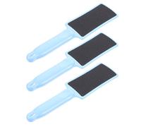 CIYODO 3 pièces Râpe Pédicure Double-face pour Secs et Cors Outil pour Enlever Peau Morte et Cuticules Usage Professionnel et Domestique Surface Micro-sablée avec Poignée Ergonomique