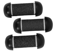 CIYODO 3 pièces Recharges Grossiers pour Râpe Pédicure Électrique Kit de Têtes de Remplacement pour Soin des Exfoliation Douce et Noir