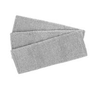 CIYODO 3 Pièces Têtes de Serpillière Rechange Réutilisables Lingettes Lavables pour Nettoyage Sols Carrelage et Surfaces Compatible Balais Plat Pliables