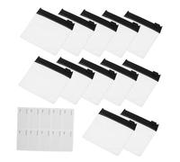 CIYODO 30 Ensembles Travel Pill Organizer Bags with Slide Lock and Date Sticker Self-Seal Pouches for Vitamins Supplements Jewelry Storage Compact and Resealable