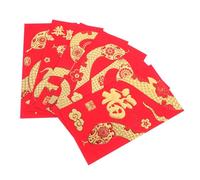 CIYODO 36 Pièces Enveloppes Rouges Traditionnelles Chinoises Année Du Serpent Pochettes Décoratives pour Nouvel An Lunaire Paquets pour Festival de Printemps Décoration Chinoise Du Nouvel