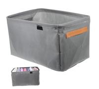 CIYODO 3pièces Organisateur De Vêtements Rangement Pantalons Et Pulls Tissu Bac De Rangement Pour Placard Capacité Élevée Et Design Empilable