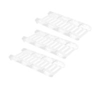 CIYODO 3pièces Rampe pour Cage De Cochon Jouet Escalade Acrylique Échelle Transparente pour Hamster Accessoire pour Cage à Rats Plateforme pour Petit Animal