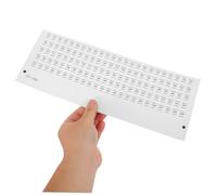 CIYODO 4 Feuilles Étiquette de carte de vernis à ongles Numéros d'autocollants d' des petits autocollants étiquettes de numéro d' PVC