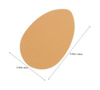 CIYODO 4 Paires Patins Antidérapants Silicone pour Talons Hauts Protection Semelle Coussinets Adhésifs pour Avant-pied Amélioration de Adhérence et Du Bruit
