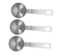CIYODO 4 pièces Cuillères à Mesurer Inox Cuillères Précises pour Cuisson Assaisonnement Ustensiles de Cuisine pour Maison et Restaurant