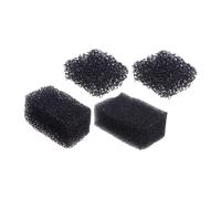 CIYODO 4 Pièces Éponge de Maquillage Professionnelle Effet Spécial Noire Pour Cicatrices et Plaies Cosplay Halloween Cosmétiques