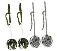 CIYODO 4 Pièces Lot Gratter pour Chat pour Durable à Lusure pour Décompression