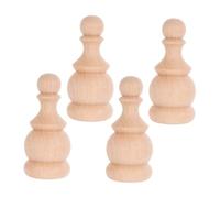 CIYODO 4 Pièces Set de Embouts Brut pour Piliers Style Romain Vintage Sculptures Décoratives pour Escalier et Balustrades Têtes de Colonne Solides et Élégantes