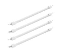 CIYODO 4 Pièces Tube Chauffant Quartz Haute Résistance Élément Chauffant Plug-in pour Radiateur Électrique Remplacement pour Poêle Électrique et Réunions Sociales