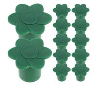 CIYODO 40 Pièces Protège-Bouts de Canne Plastique pour Jardin Couvre-Bambou Résistant Aux UV Caps de Protection pour Bâtons de Jardin Extérieur Couvre-poteaux Sécurisés pour Clôture et
