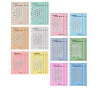 CIYODO 48 pièces Enveloppes Économie Euro avec Suivi Challenge Budget Classeur Épargne Portable pour Gestion Financière