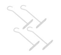 CIYODO 4pièces Lot de Crochets De Plafond pour Plantes Suspendues Crochets pour Pots De Fleurs Et Jardinières Métal Robuste