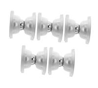CIYODO 5 Ensembles Butée de Porte Adhésive Magnétique Silicone Antichoc Silencieuse Protection Murale pour Maison Camping et Caravane Fixation sans Perçage