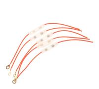 CIYODO 5 pièces Boîtier Porte-fusible avec Fil pour Moto et Scooter Support Fusible Ligne Polyvalent Compact Léger et Compatible avec Divers Modèles