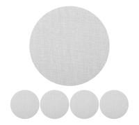 CIYODO 5 Pièces Couvercle De Plafonnier Teinte Claire Adoucissante Couvercle De Lumière De Ventilateur De Plafond Abat-jour De Remplacement Abat-jour Pour Éclairage Sur Rail Silver